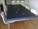 table acier inox sur mesure